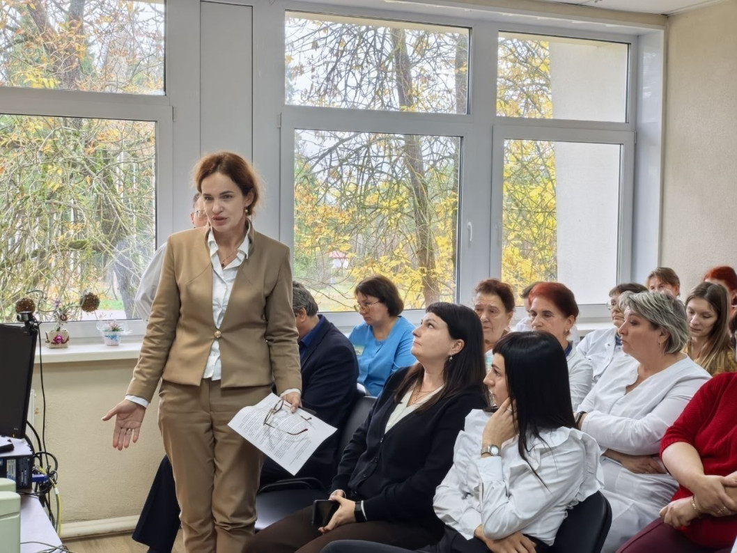 Депутат Палаты представителей Национального собрания Республики Беларусь Андрей Балыш встретился с трудовым коллективом учреждения здравоохранения «Городокская центральная районная больница».