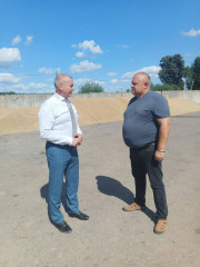 Помощник Президента Республики Беларусь — инспектор по Витебской области Владимир Юргевич посетил с рабочим визитом Городокский район.
