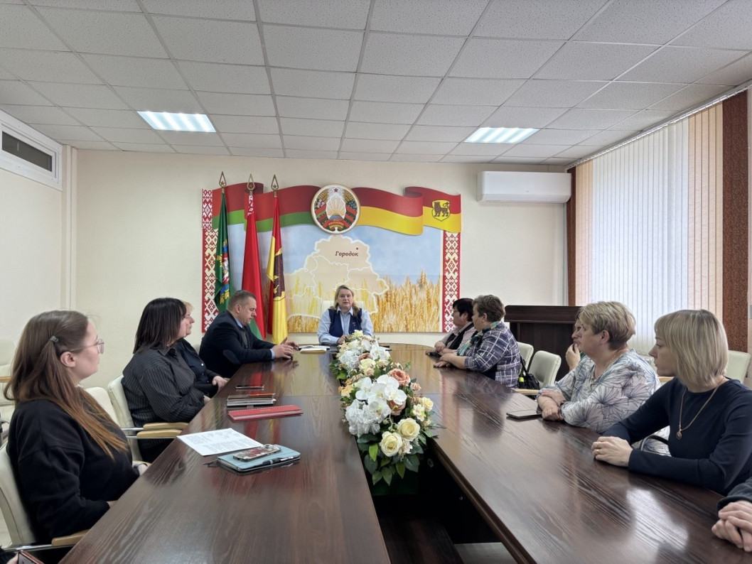 Курс взят: председатель Городокского отделения партии Светлана Мозжарова рассказала активу об итогах IV съезда партии «Белая Русь»