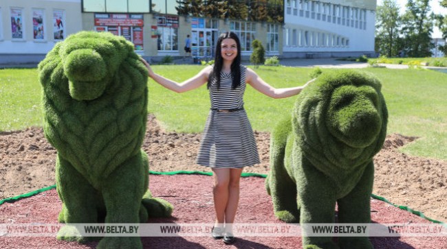 Дзве фігуры львоў з'явіліся ў Віцебску
