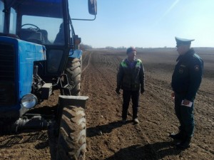 Гарадок. Пасяўная кампанія на кантролі ў ратавальнікаў
